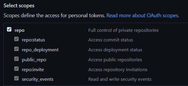 Generating New Access Token - Databricks GitHub Integration